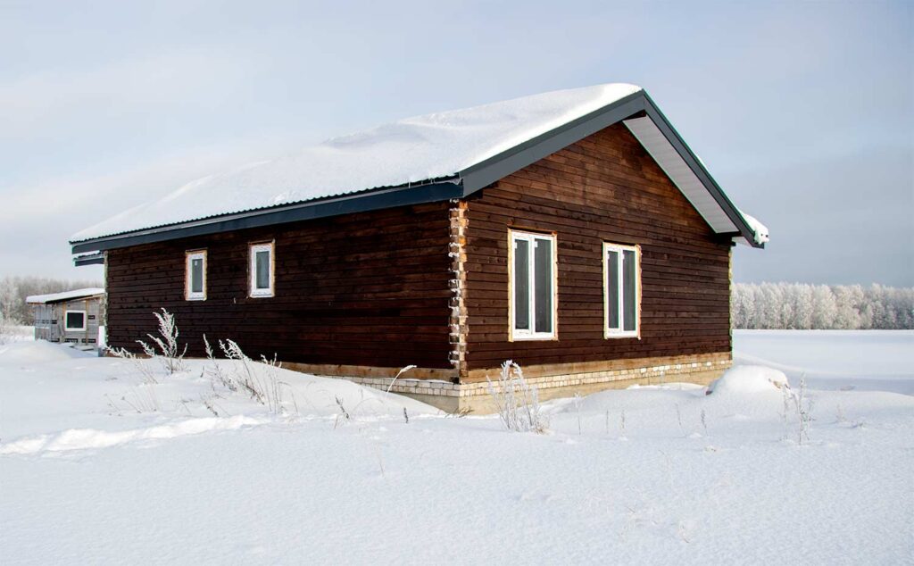 Дом из профилированного бруса площадью 160 м²