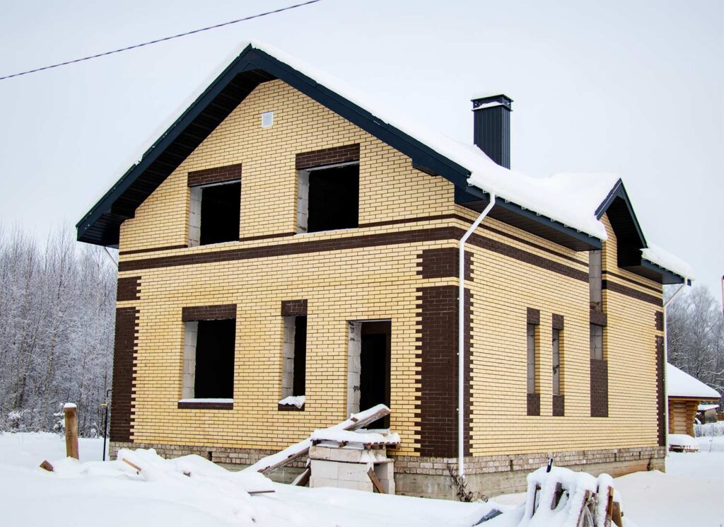 Дом из газобетона площадью 160 м²