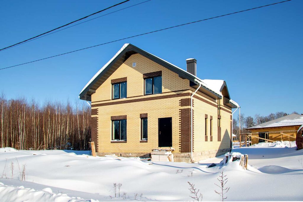 Дом из газобетона площадью 160 м²