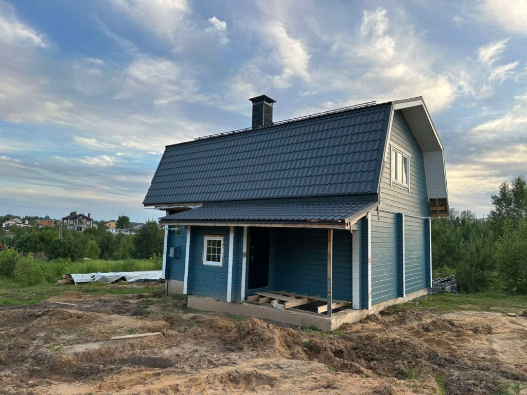 Дом из профилированного бруса площадью 115 м²